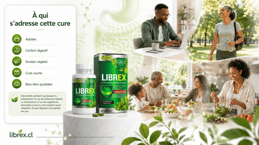 Librex — à qui s'adresse la cure détox de confort digestif